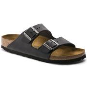 Birkenstock Unisex Arizona Oiled Leather Regular Black