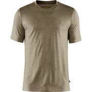 Fjällräven Men's Abisko Wool Short Sleeve Light Olive