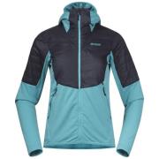 Women's Senja Midlayer Hood Jacket Light Glacier Lake/Solid Charcoal