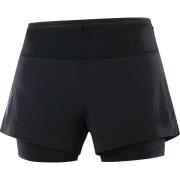 Salomon Women's Sense Aero 2in1 Shorts Deep Black