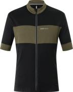 super.natural Men's Gravier Jersey  Jet Black/Olive Night