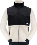 Unisex Pile Fleece Jacket Natural White