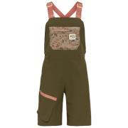 Kari Traa Women's Sanne Bib Shorts Dark Olive Green