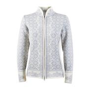 Dale of Norway Christiania Women's Jacket Offwhite/Metalgrey