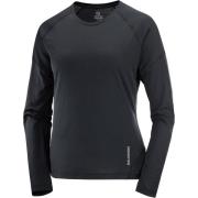 Salomon Women's Cross Run Top Deep Black