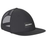 Salomon Trucker Flat Cap Deep Black/Deep Black