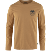 Fjällräven Forever Nature Badge Ls T-shirt Buckwheat Brown