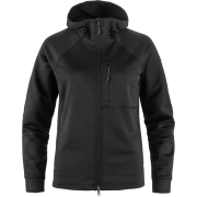 Fjällräven Women's Abisko Grid Fleece Hoodie Black