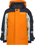 Didriksons Kids' Neptun Jacket 3 Orange Jam