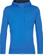 Icebreaker Men's Quantum III Long Sleeve Zip Hood Lazurite/Royal Navy