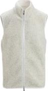 Icebreaker Men's RealFleece™ High Pile Vest Ecru Hthr/Snow