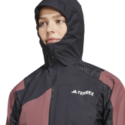 Women's Terrex Xperior Hybrid Rain Jacket Quicri/Black