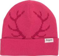 Bergans Kids' Antlers Beanie Raspberry Pink/Raspberry Red