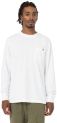 Dickies Men's Luray Long Sleeve Pocket T-Shirt White