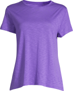 Casall Women's Soft Texture Tee Dark Lavender