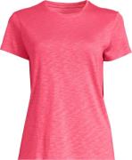 Casall Women's Soft Texture Tee Ruby Blush