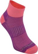 Wrightsock Coolmesh II Quater Anti Blister System Plum/pink