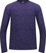 Odlo Men's T-shirt Crew Neck Long Sleeve Essential Seamless Eclipse Me...