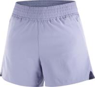 Salomon Women's Shkout Core 4" Shorts Blue Granite