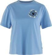 Fjällräven Women's Fjällblomster Logo T-Shirt Ultramarine