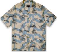 Salty Crew Men's River Rats Fill Short Sleeve Shirt River Rat Print