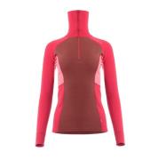 Aclima Women's WarmWool Polo Jester Red/Spiced Apple/Spiced 