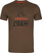 Härkila Men's Härkila Nature Shortsleeve T-Shirt Slate Black