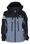Lindberg Kids' Lingbo Shell Jacket Black/blue