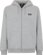 Dickies Men's Oakport Zip Hoodie Heather Grey