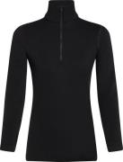Icebreaker Women's 260 Tech Longsleeve Half Zip Black