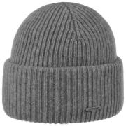 Stetson Classic Uni Wool Beanie Hat Grey Melange