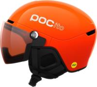 POC Kids' Pocito Obex Visor Fluorescent Orange/Clarity Pocito/Partly S...
