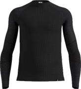 Odlo Men's Odlo Seamless Performance Wool Base Layer Top Crew Neck Lon...