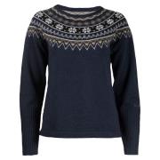 Skhoop Women's Scandinavian Sweater  Navy