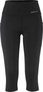 Craft Women's Essence Capri 3 Black