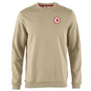Fjällräven Men's 1960 Logo Badge Sweater Fossil
