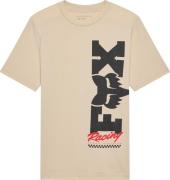 Fox Youth Checker Tee Tan