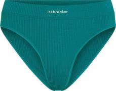 Icebreaker Women's Merino Rib Lotus Hipster Tidal Teal