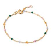 Enamel Lola Dreamy Armbånd 18 kt. Gullforgylt sølv B66G-Dreamy