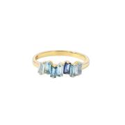 Suzanne Kalan Amalfi Mix Ring 14 kt. Gull PR452C-YG