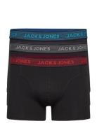 Jacwaistband Trunks 3 Pack Noos Boksershorts Black Jack & J S