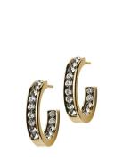 Andorra Earrings Mini Accessories Jewellery Earrings Hoops Gold Edblad