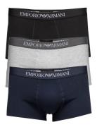 Mens Knit 3Pack Trun Boksershorts Multi/patterned Emporio Armani