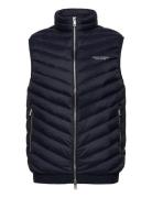 Down Vest Vest Black Armani Exchange