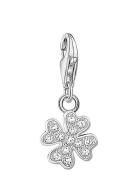 Charm Pendant Cloverleaf Halskjede Anheng Silver Thomas Sabo