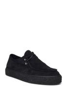 Biachad Loafer Suede Mokasiner Lave Sko Black Bianco