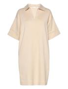 Jincentiw Dress Kort Kjole Cream InWear