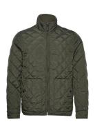 Fjord Quilted Reversible Jacket - G Vattert Jakke Green Knowledge Cott...