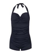 Seafolly Collective Boyleg Piece Badedrakt Badetøy Blue Seafolly