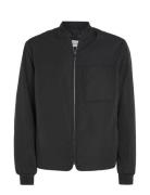 Recycled Superlightweight Bomber Bomberjakke Jakke Black Calvin Klein